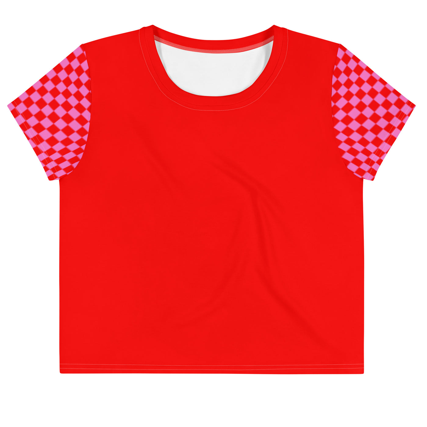 Red Rush - Crop top met all-over print