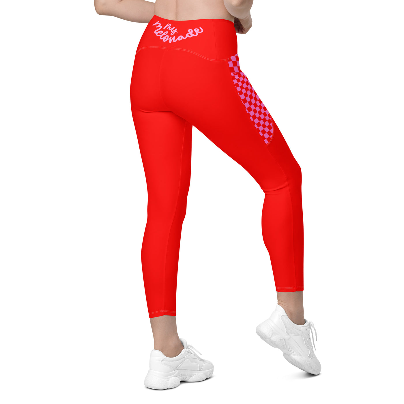 Red Rush - Recycled Legging met zakken