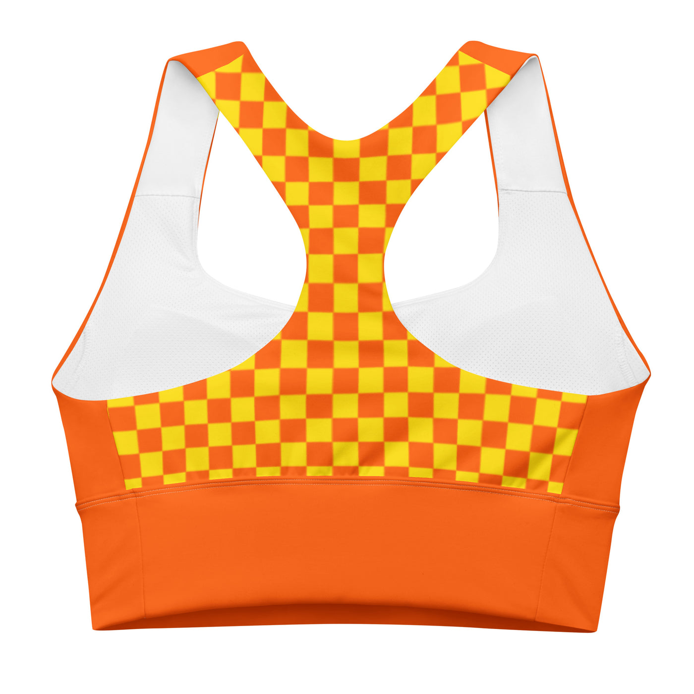 Orange Optimism - Recycled Longline sport-BH