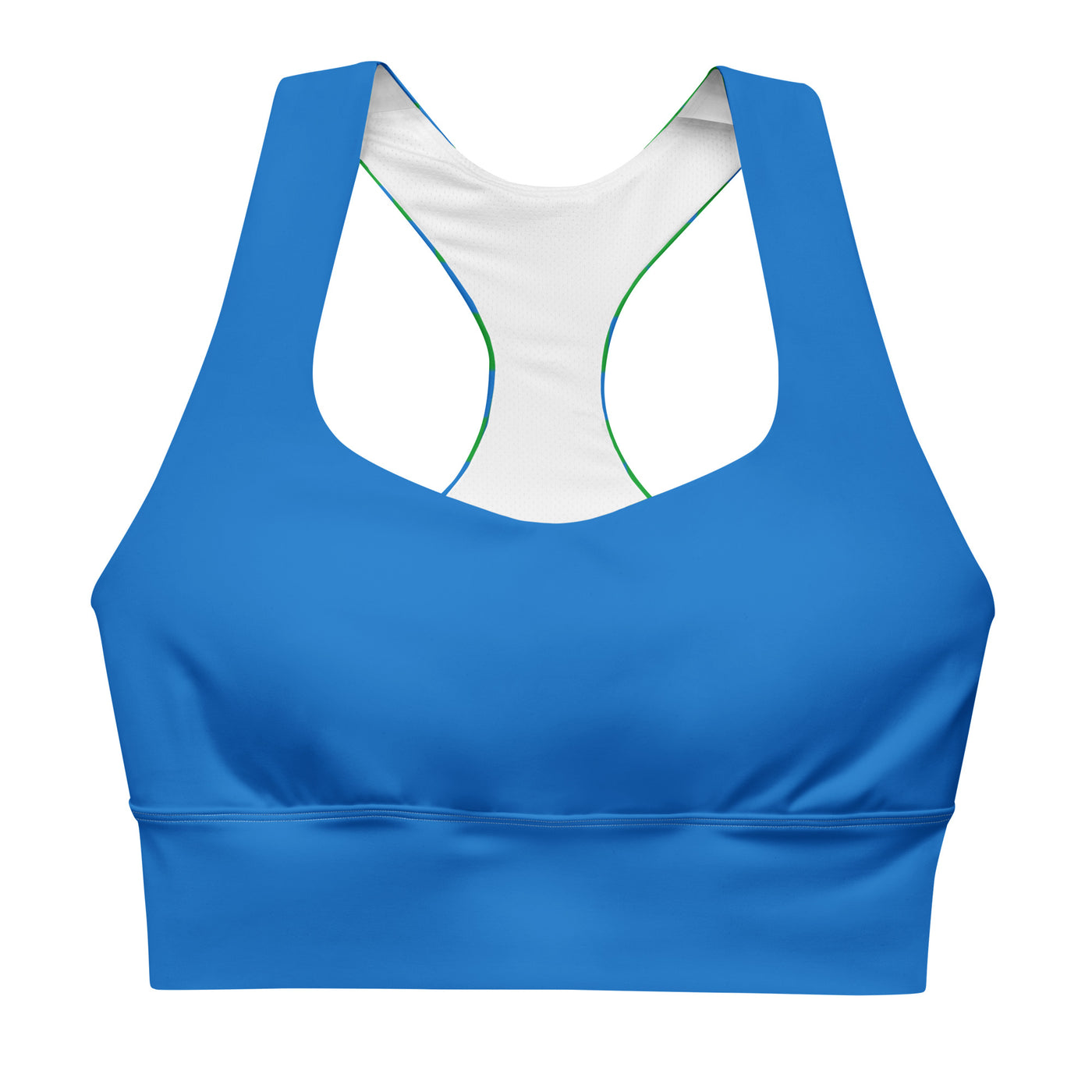 Blue Burst - Recycled Longline sport-BH